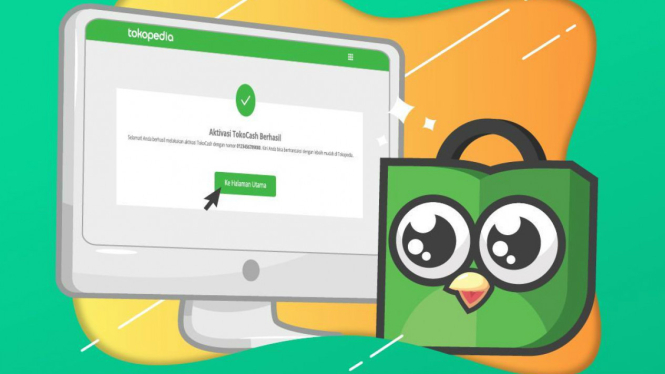 Ilustrasi Tokopedia