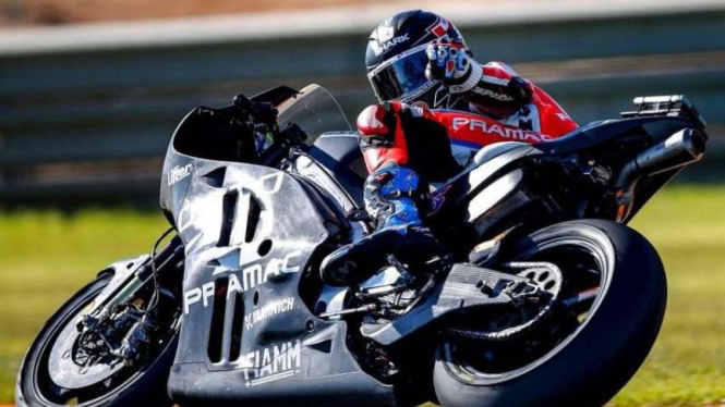 Pembalap Tim Pramac Ducati, Scott Redding