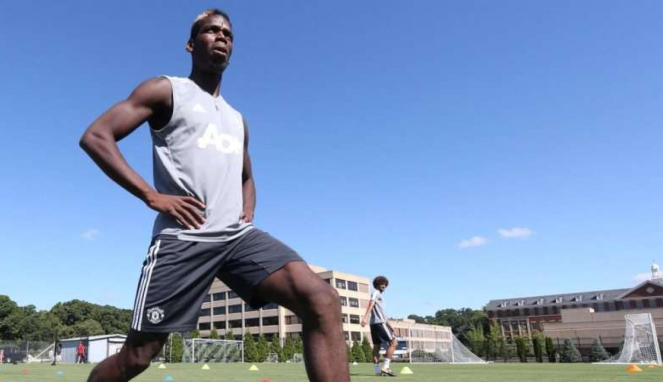 Gelandang Manchester United, Paul Pogba