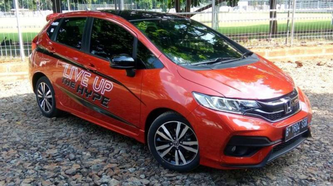 Honda Jazz terbaru meluncur di Jakarta, Rabu 26 Juli 2017.