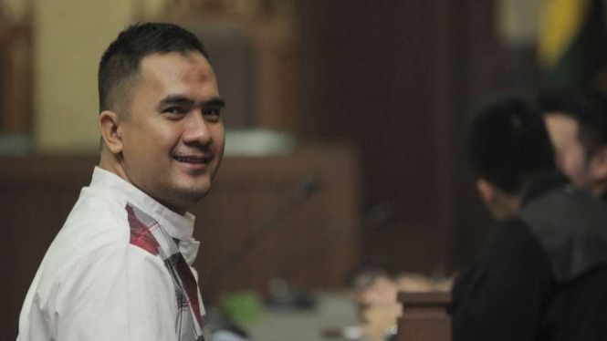 Terdakwa kasus suap hakim Pengadilan Negeri Jakarta Utara, Saipul Jamil