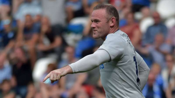 Penyerang Everton, Wayne Rooney