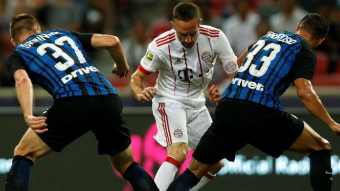 Duel Inter Milan vs Bayern Munich