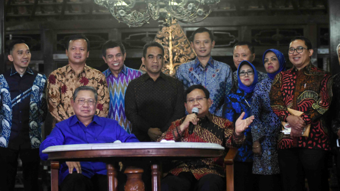 Pertemuan SBY dan Prabowo