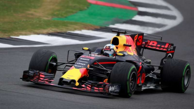 Pembalap Tim Red Bull, Daniel Ricciardo