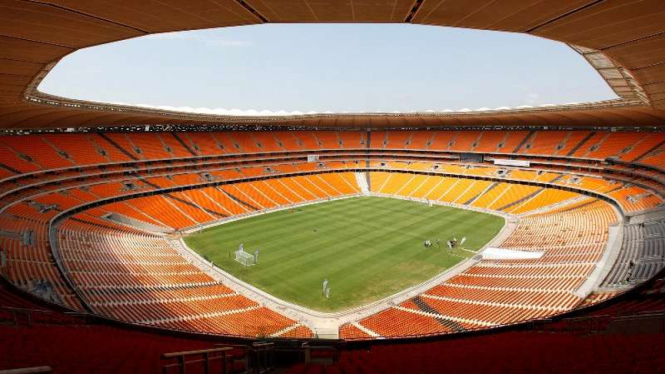 FNB Stadium, lokasi terjadinya kerusuhan suporter