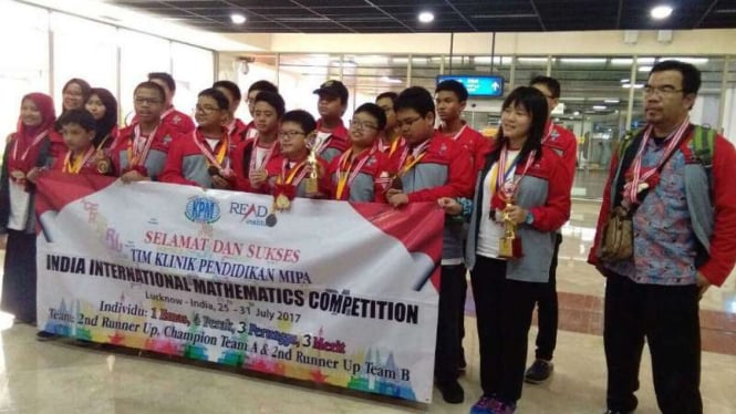 Tim Indonesia di ajang India International Mathematics Competition (InIMC) 