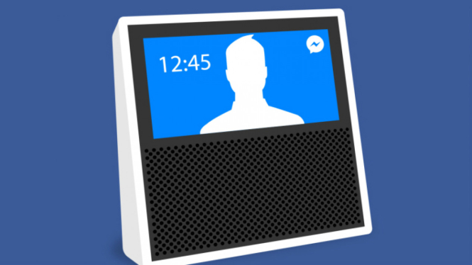 Ilustrasi perangkat video chatting Facebook