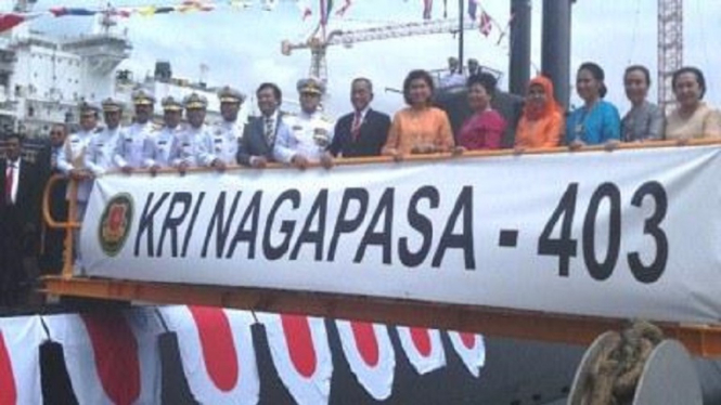Peresmian Kapal Selam KRI Nagapasa-403