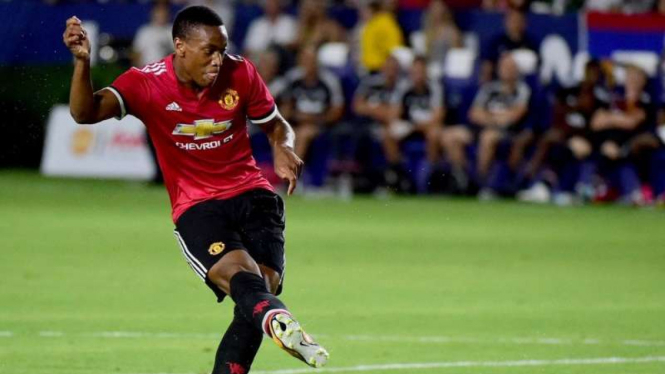 Penyerang Manchester United, Anthony Martial