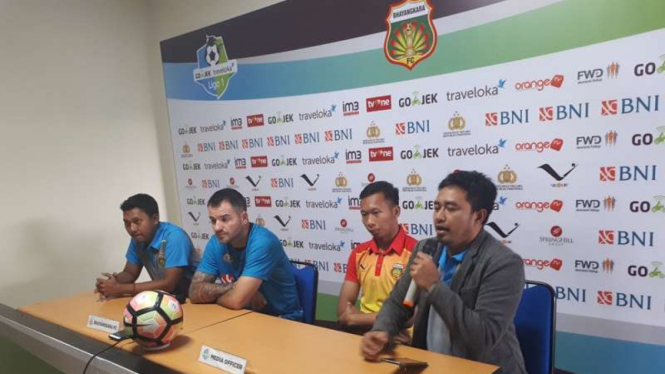 Bhayangkara FC, konferensi pers