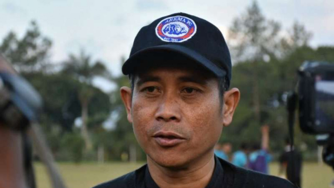 Pelatih baru Madura United, Joko Susilo.