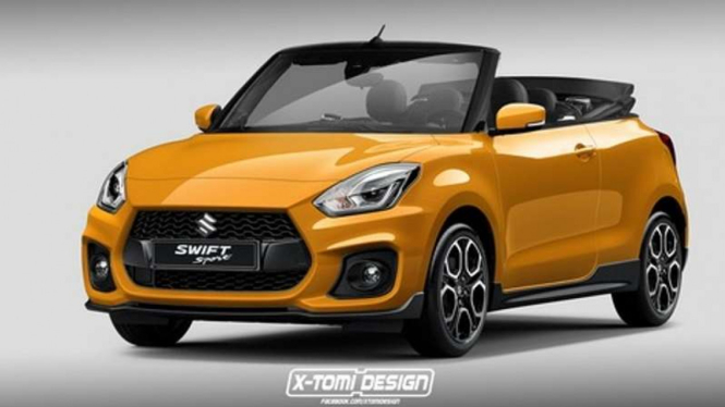 Suzuki Swift atap terbuka