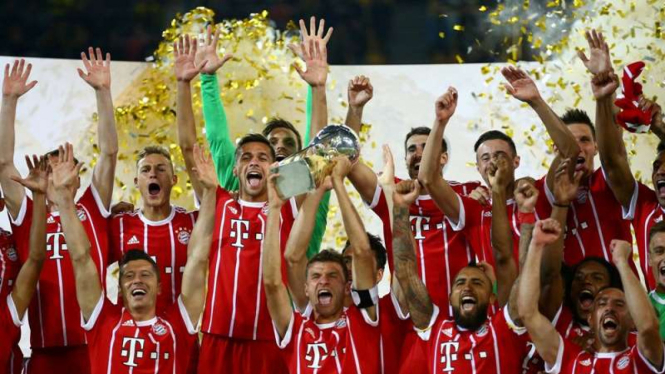 Para pemain Bayern Munich juara DFL-Super Cup