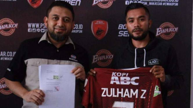 Zulham Zamrun bergabung dengan PSM Makassar