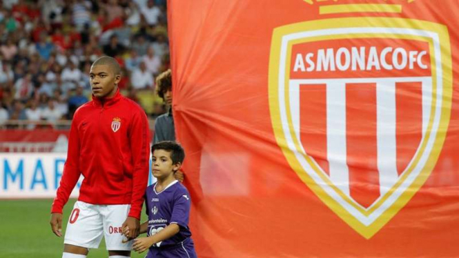 Penyerang muda AS Monaco, Kylian Mbappe