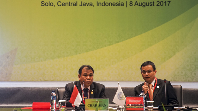 Ketua MK, Arief Hidayat, pimpin pertemuan Asosiasi Mahkamah Konstitusi dan Institusi Sejenis se-Asia (AACC). 