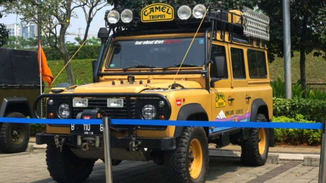 Land Rover edisi Camel Trophy, cuma satu unit di dunia.