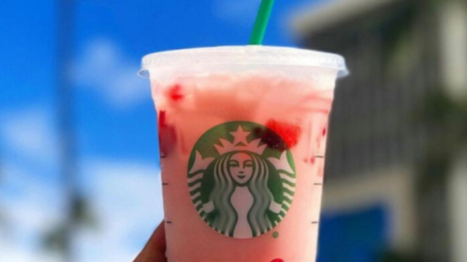 Pink Drink, Starbuks