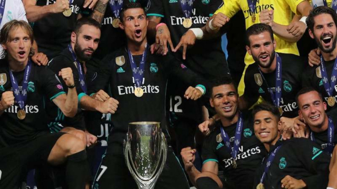 Real Madrid juara Piala Super Eropa 2017