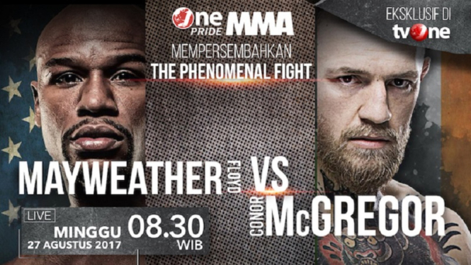 The Phenomenal Fight: Floyd Mayweather Jr melawan Juara UFC Conor McGregor.