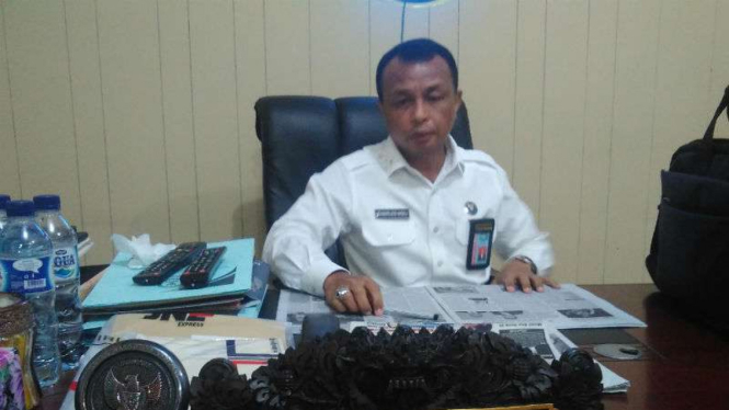 Kepala BNN Sulawesi Utara, Brigadir Jenderal Polisi Charles Ngili, di Manado pada Kamis, 10 Agustus 2017.