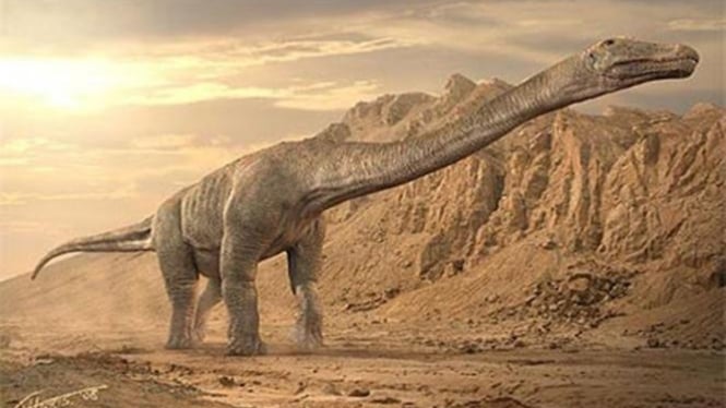 Titanosaurus Dinosaurus Terbesar di Dunia Seberat 70 Ton