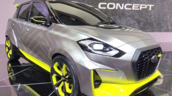 Datsun GO Live Concept yang dipamerkan di pameran GIIAS 2017.