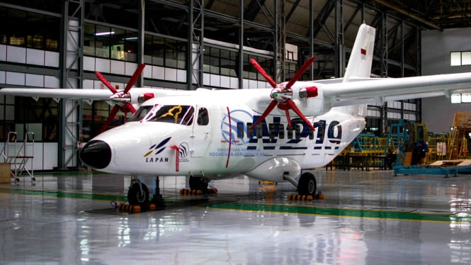 Pesawat N219 buatan PT Dirgantara Indonesia
