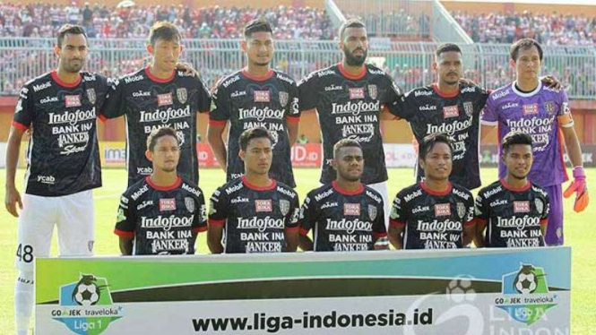 Skuat Bali United di ajang Liga 1