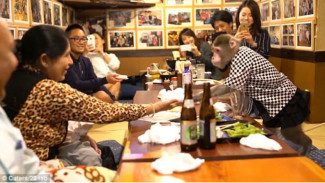 Lucu, Pelayan di Restoran Ini Monyet