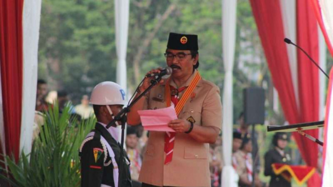 Ketua Kwarnas Gerakan Pramuka Adhyaksa Dault