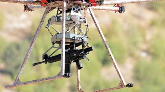 Drone Tikad yang bisa jadi tentara masa depan