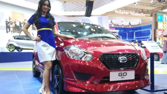 Datsun ikut meriahkan ajang pameran otomotif GIIAS 2017.