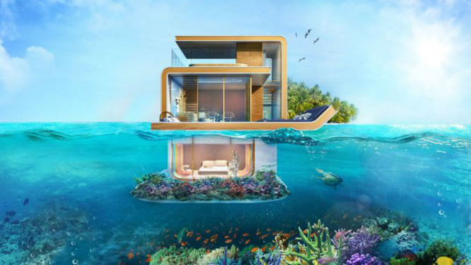 Rumah di bawah laut 
