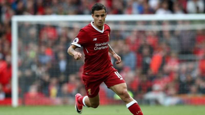 Gelandang serang Liverpool, Philippe Coutinho.