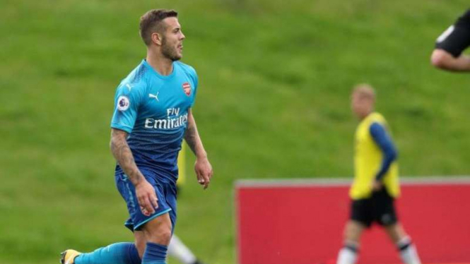 Jack Wilshere, pemain Arsenal.