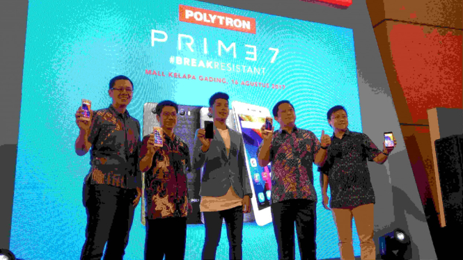 Peluncuran smartphone Polytron Prime 7