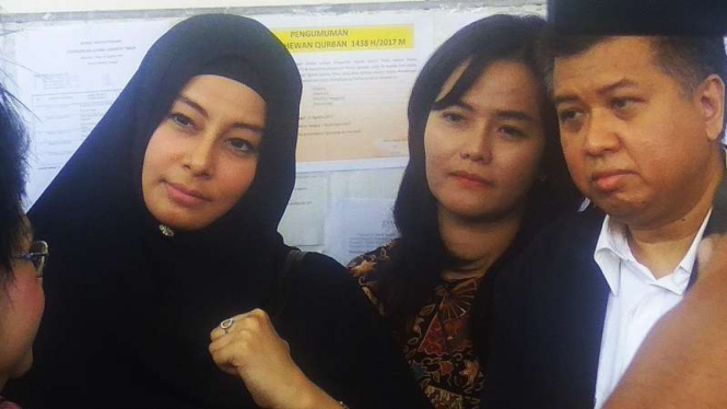 Putri Aisyah Aminah di Pengadilan Agama Jakarta Timur
