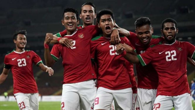 Para pemain Timnas Indonesia di SEA Games 2017