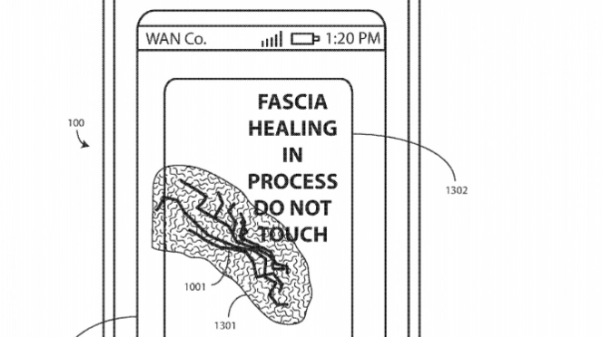 Ilustrasi paten Motorola soal layar smartphone bisa memperbaiki sendiri