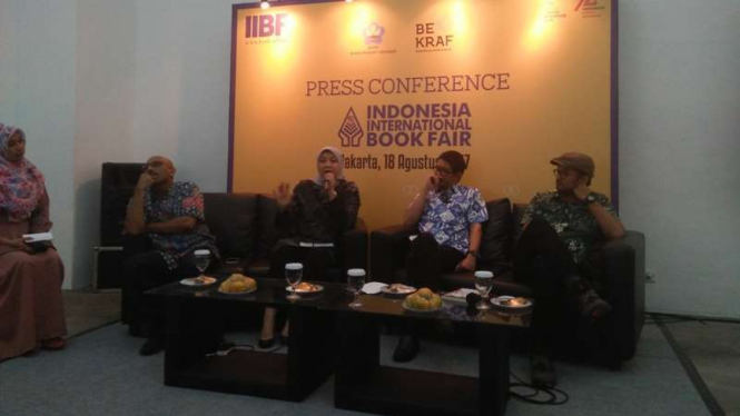 Konferensi persn Indonesia International Book Fair