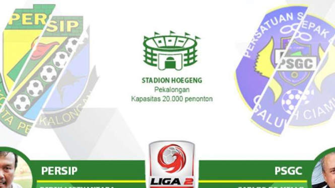 Persip Pekalongan vs PSGC Ciamis.