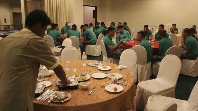 Timnas Indonesia U-22 kehabisan makanan di SEA Games 2017