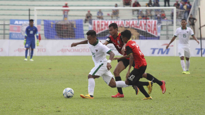 Timnas Indonesia U-22 vs Timor Leste di SEA Games 2017