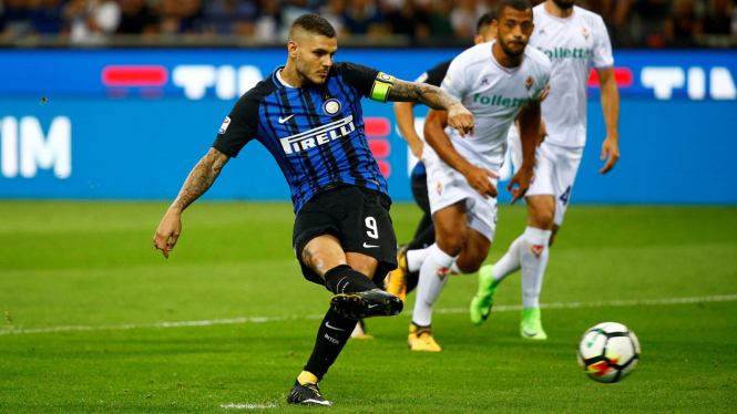 Inter Milan Taklukan Fiorentina 3-0