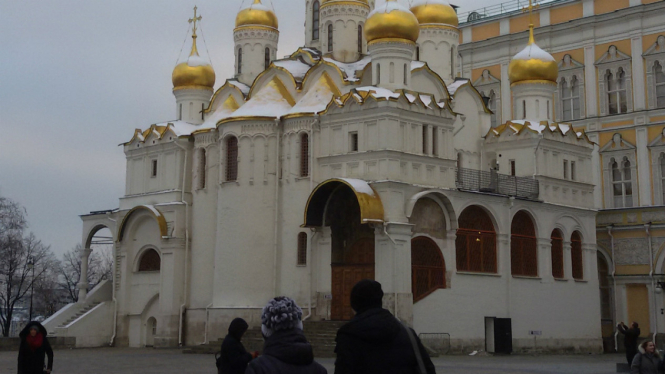 Assumption Cathedral di Komplek Kremlin.