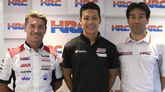 Pembalap baru LCR Honda, Takaaki Nagami. 