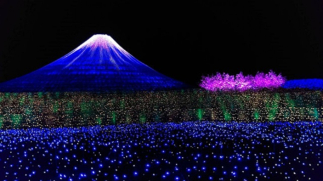 Illuminasi, pertunjukkan lampu di Jepang