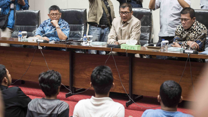 Rapat Pansus Angket KPK di DPR beberapa waktu lalu.